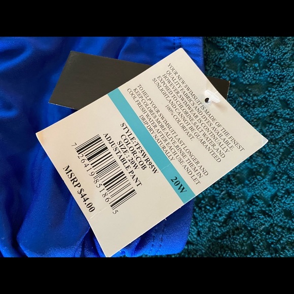 24th & Ocean Plus Adj. High Waisted Bikini Bottom - Picture 5 of 8